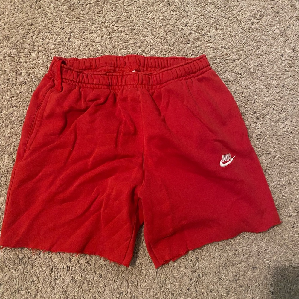 Nike Bold Red Sports Shorts